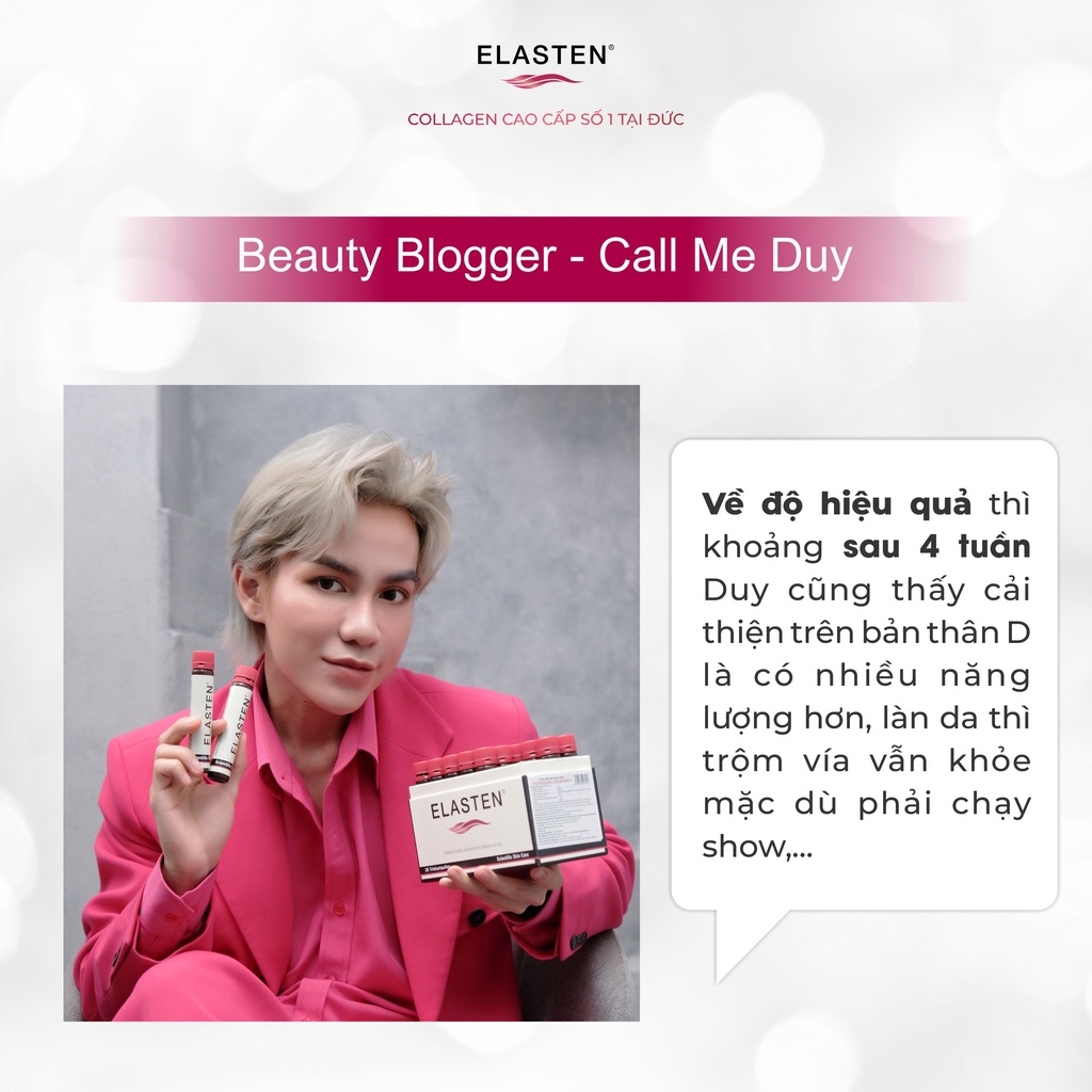 [🎁QUÀ TẶNG ĐẾN 210K🎁TEM CÔNG TY] Collagen Elasten Dạng Nước Giúp Da Ẩm Mượt Căng Bóng, Mờ Thâm Nám, Duy Trì Thanh Xuân