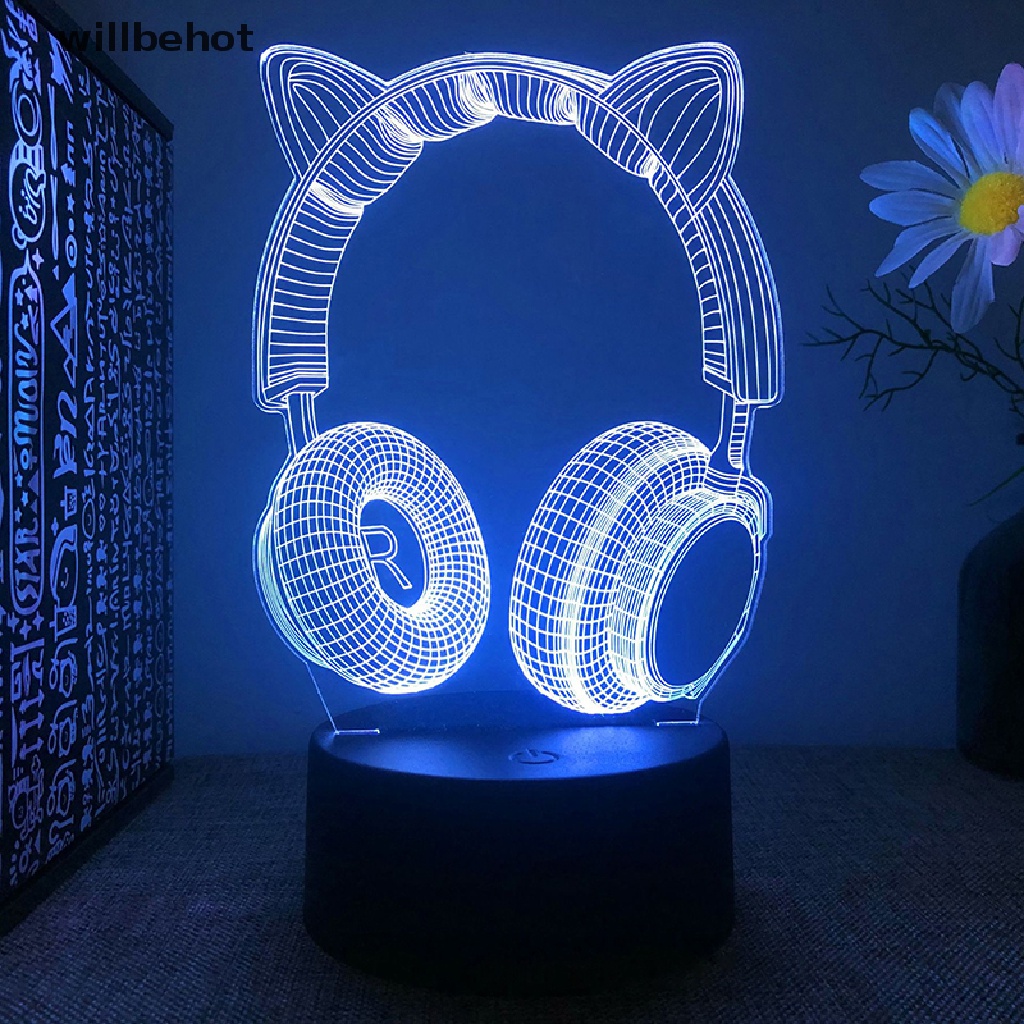 Đèn Ngủ Để Bàn Hình Cây Nấm 3D Độc Đáo Trang Trí Nhà Cửa