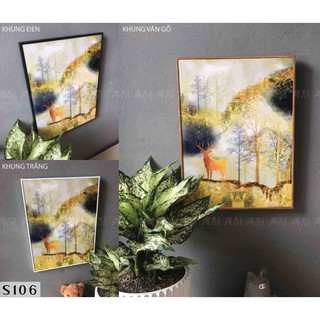 Tranh canvas 30x40cm - 80k