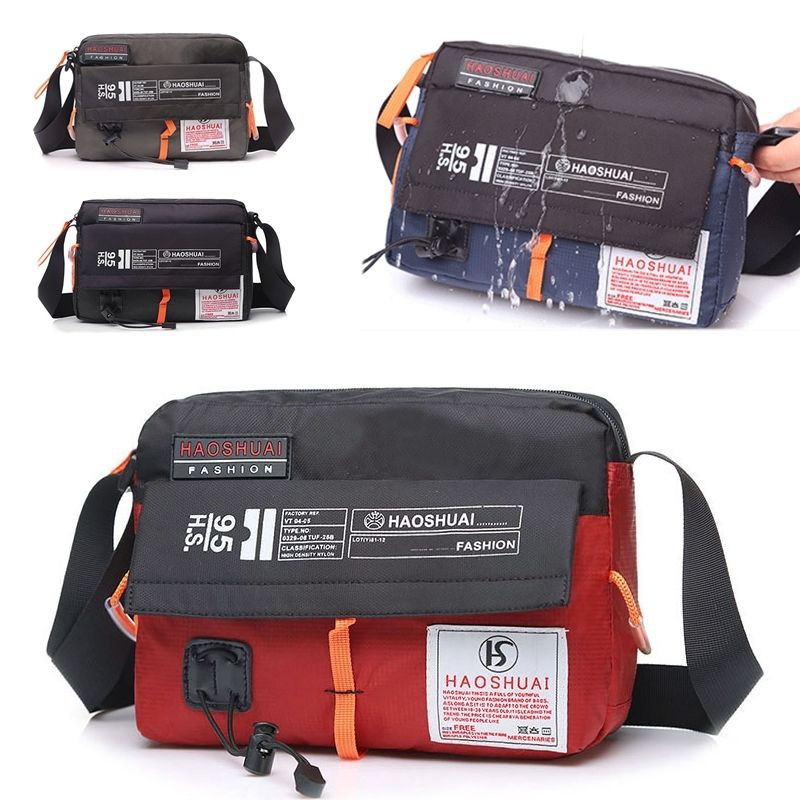 [Hàng Có Sẵn] Túi Đeo Vai Vải Nylon Dành Cho Cả Nam Và Nữ | BigBuy360 - bigbuy360.vn