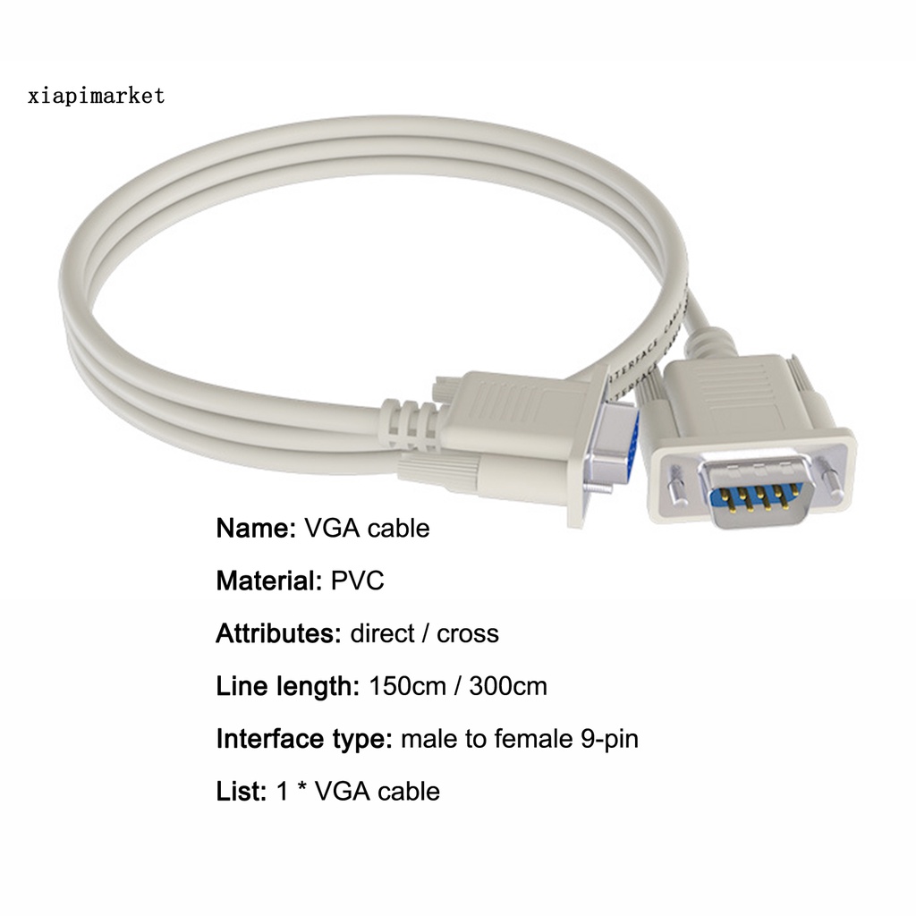 Dây Cáp Nối Dài Vga 9pin Cho Máy Tính | WebRaoVat - webraovat.net.vn