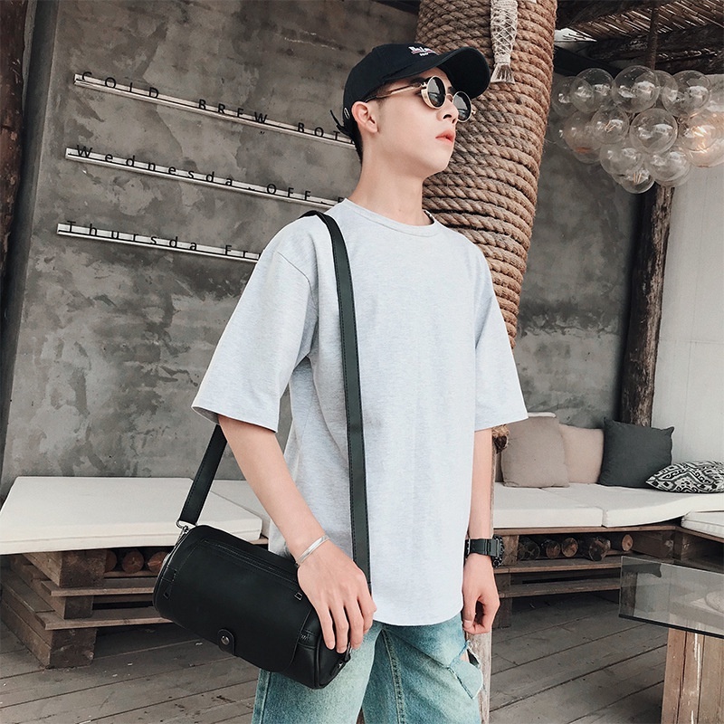 Túi Trống Da PU Mini TC03 Túi Thể Thao Nam Nữ Đeo Chéo Thời Trang Hàn Quốc Túi Da Nam Đa Năng Nhỏ Gọn Tiện Lợi KoKa Shop