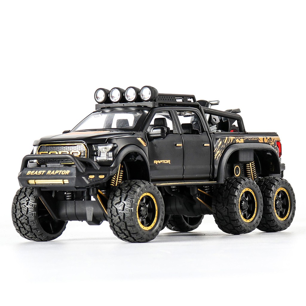 Mô Hình Xe Kim Loại Tỷ Lệ 1:28 Ford Raptor F150