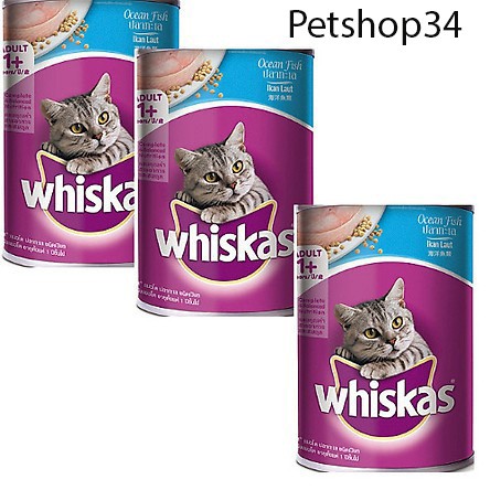 1 Lon Pate Whiskas Cho Mèo 400 gr - Petshop34