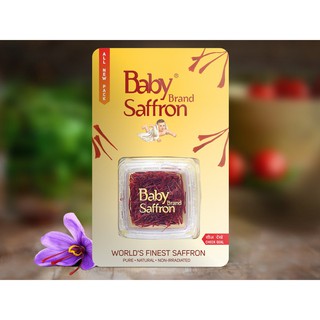 Combo 50 vỉ Nhụy hoa nghệ tây Baby Brand Saffron 1gr - Nhập khẩu Ấn Độ - Hàng chính hãng