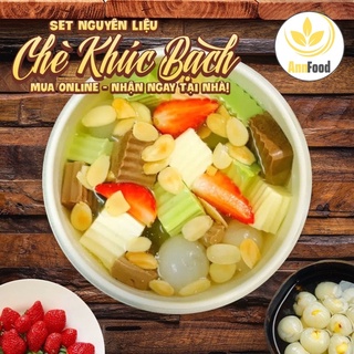 Set chè khúc bạch nấu 20 chén annfood