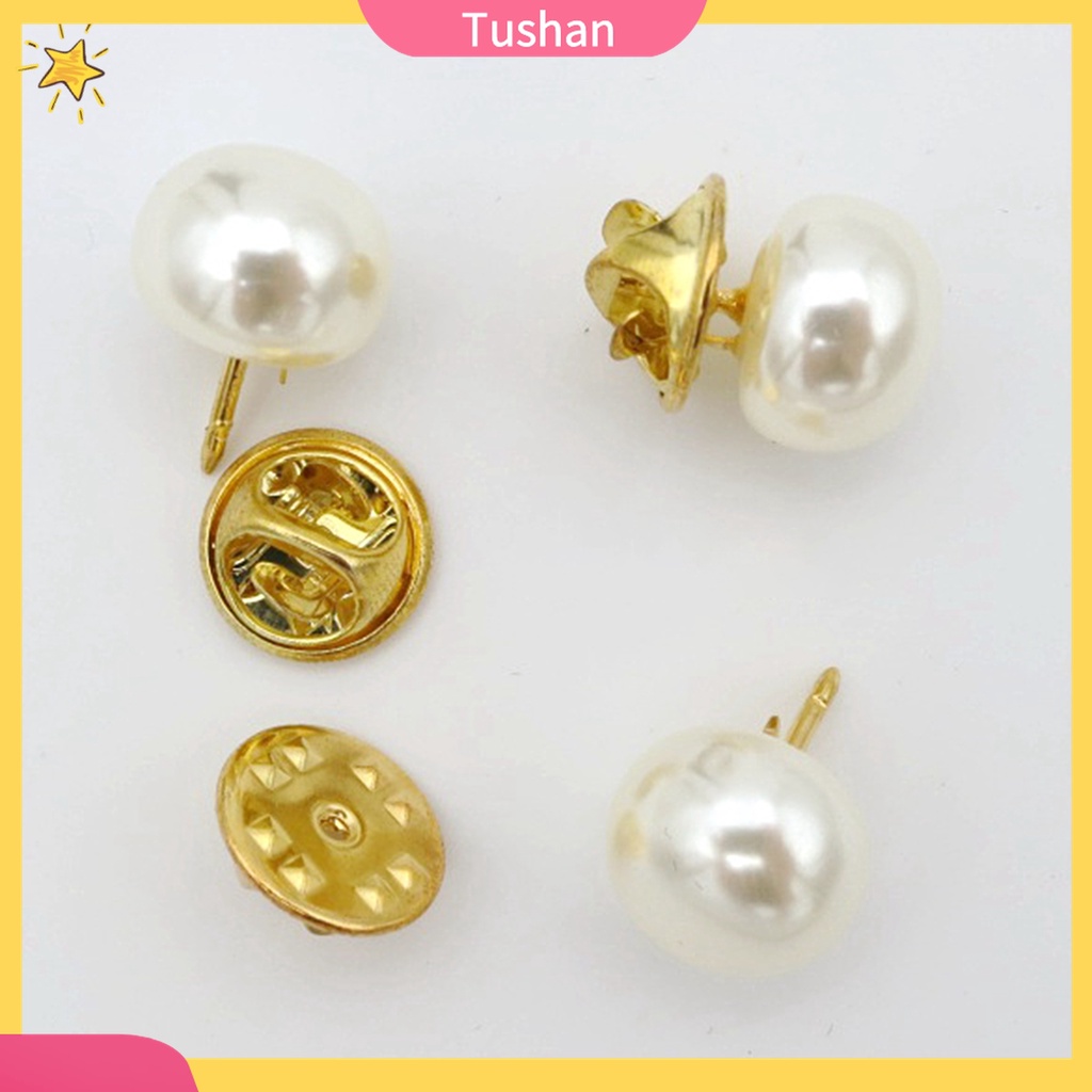 Ghim Cài Áo Hình Bông Hoa Đính Đá Và Ngọc Trai Nhân Tạo Thời Trang