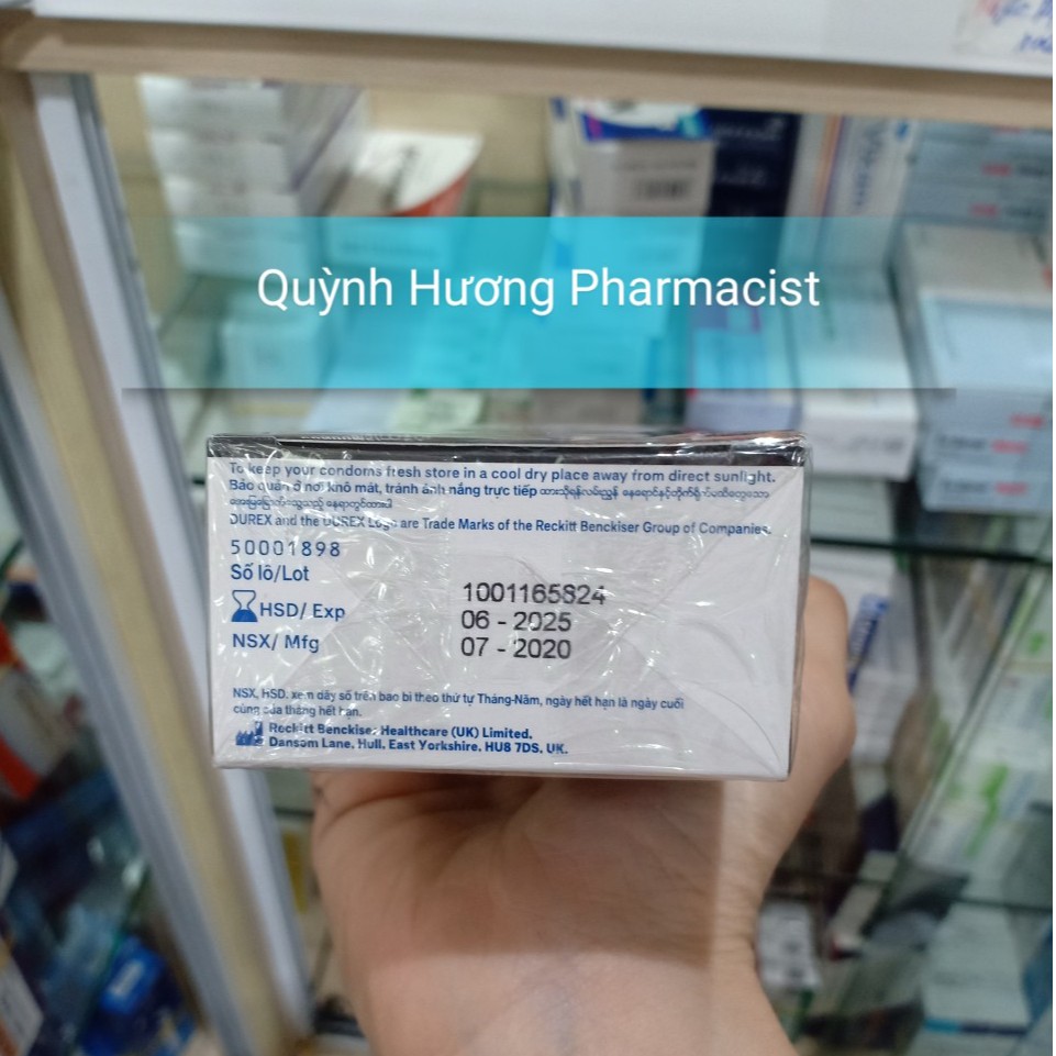 Bao cao su DUREX KINGTEX 12chiếc siêu mỏng