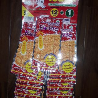🦑🦑 Dây 13 gói mực bento Thái Lan (6g 1 gói)
