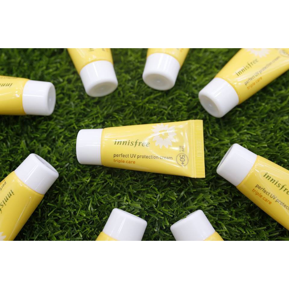 Kem chống nắng Innisfree Perfect UV Protection Cream triple care SPF50 (20ml) - 2487403 , 540966437 , 322_540966437 , 55000 , Kem-chong-nang-Innisfree-Perfect-UV-Protection-Cream-triple-care-SPF50-20ml-322_540966437 , shopee.vn , Kem chống nắng Innisfree Perfect UV Protection Cream triple care SPF50 (20ml)