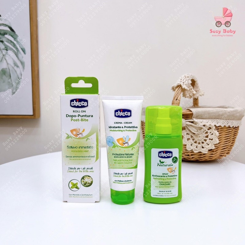 BỘ CHỐNG MUỖI CHICCO CHO BÉ