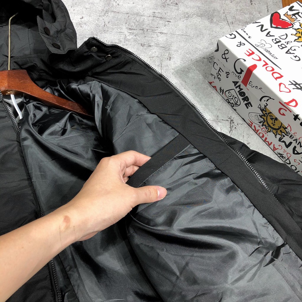 Áo khoác phao nam MŨ RỜI đại hàn thời trang bigsize cao cấp APHA22 - 188