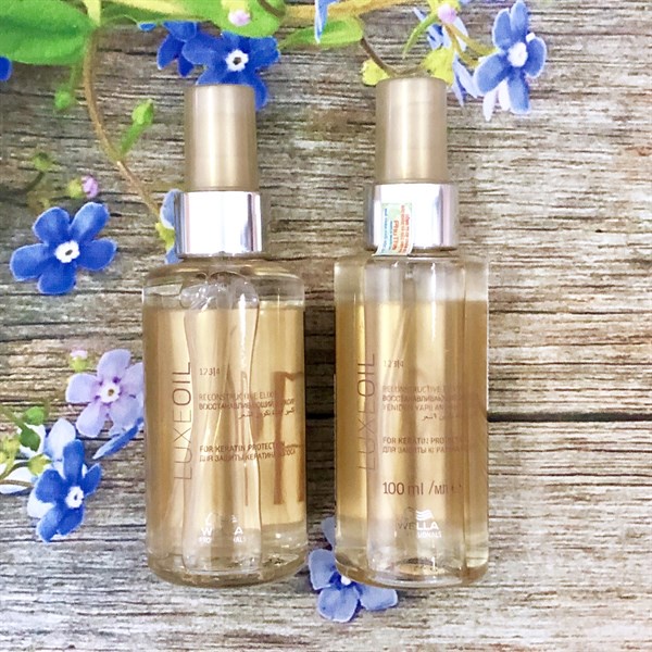 Tinh dầu SP Wella Luxeoil Reconstructive Elixir dưỡng bóng mượt tóc Đức