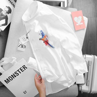 Áo sơ mi nam bigsize hoạ tiết