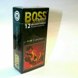 Bao cao su Boss 4 in 1 Hộp 12 chiếc