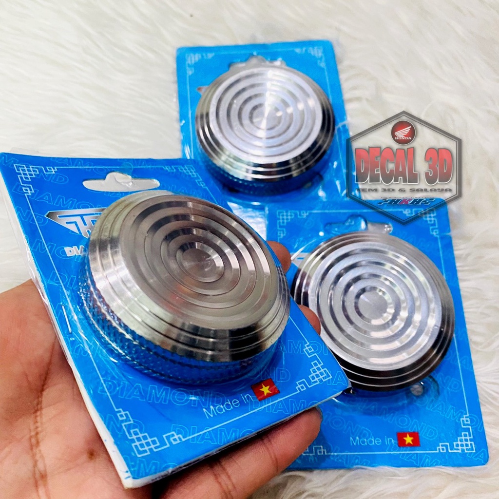 Nắp Bình Xăng inox 304 CNC Gắn Nhiều Loại Xe không rỉ sét