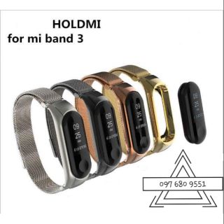 dây kim loại mềm khóa nam châm cho miband 3