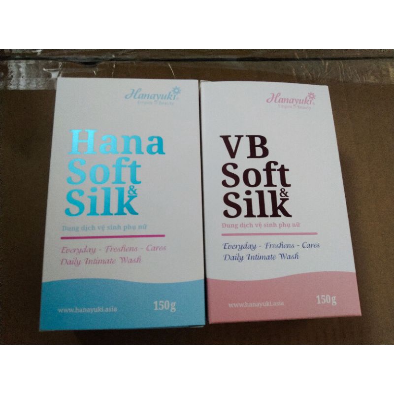 Dung Dịch Vệ Sinh Phụ Nữ Hana Soft Silk Hanayuki CHÍNH HÃNG 100%