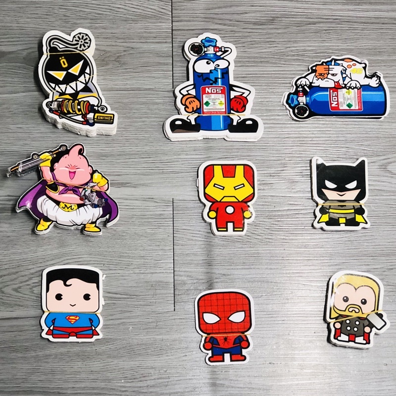 TEM STICKER Lớn Dán Xe cực đẹp