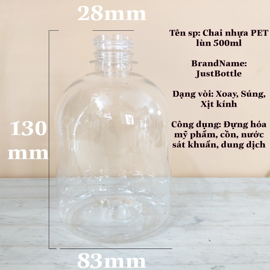 100 CHAI NHỰA PET 150ML 200ML 250ML 300ML 500ML LỌ CHIẾT MỸ PHẢM TRONG PHUN SƯƠNG NẮP BẬT NHỌN NHÔM XỊT GIỌT VÒI SỮA TẮM