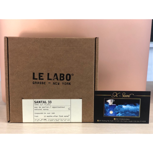 Nước Hoa Nam Le Labo Santal 33 50ml