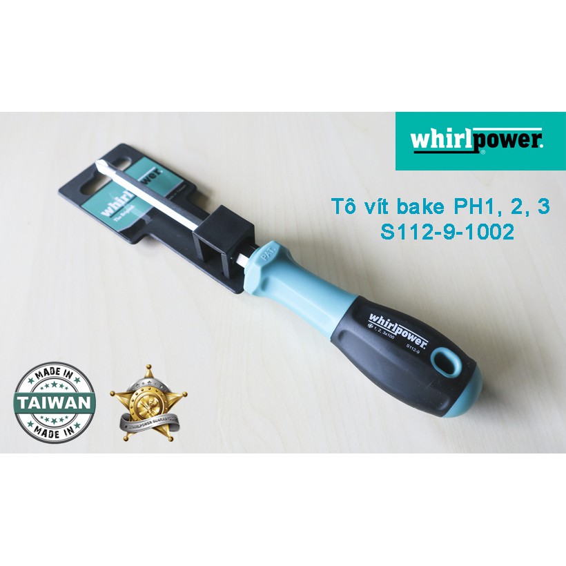 Tô vít bake PH1, 2, 3 Whirlpower S112-9-1002