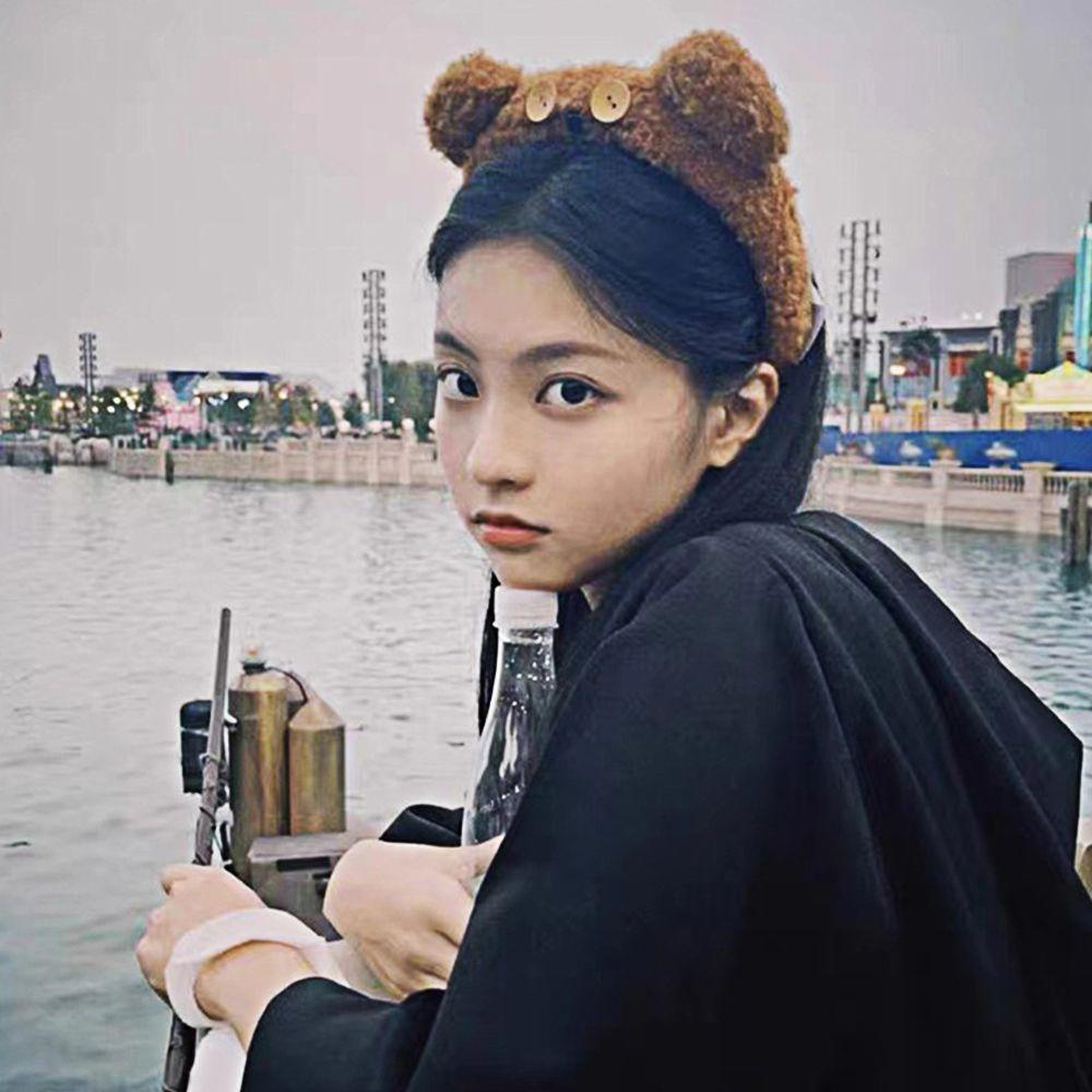 Băng Đô Cài Tóc Rửa Mặt / Trang Điểm Cài Nút Bằng Vải Bông Thời Trang Cho Nữ