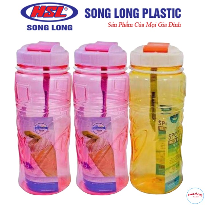 Bình nước thể thao Song Long dung tích 500ml &amp; 750ml cao cấp - br00413