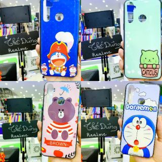 Ốp lưng Realme 5 5i 5s 6i cute 3D dễ thương viền dẻo