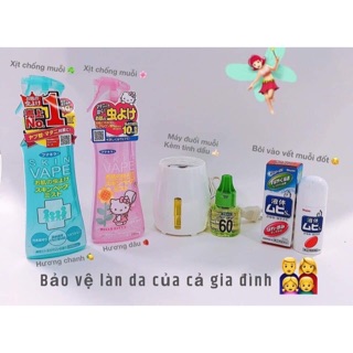 Chai xịt chống muỗi skin vape nhật bản