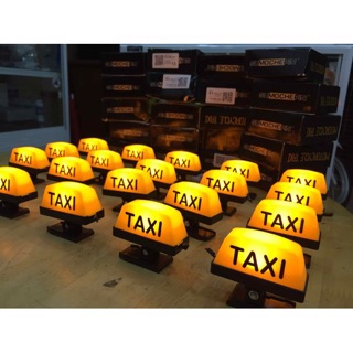 Đèn taxi gắn xe máy