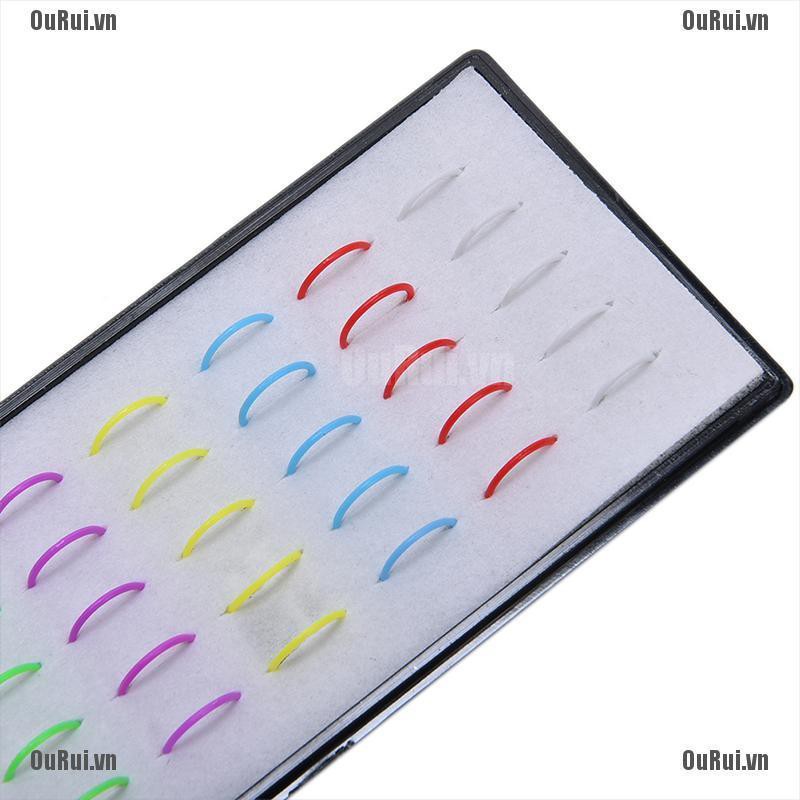 Hộp 40 Khuyên Mũi Acrylic Cá Tính Trẻ Trung