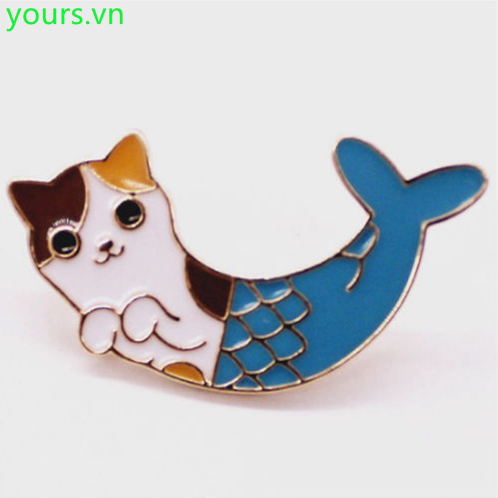 Huy hiệu cài áo hình cá
