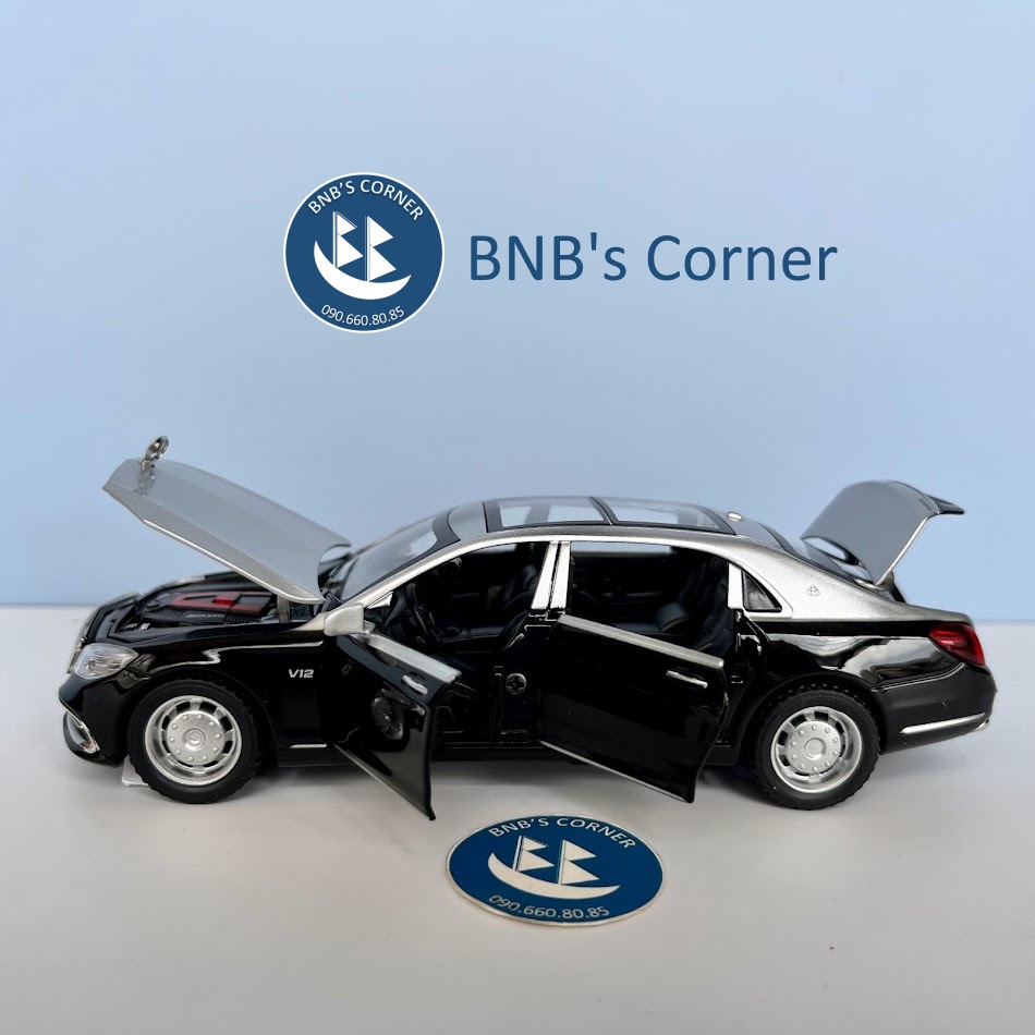 Mô hình xe 1:32 Mercedes Maybach S650 hãng Double Horses