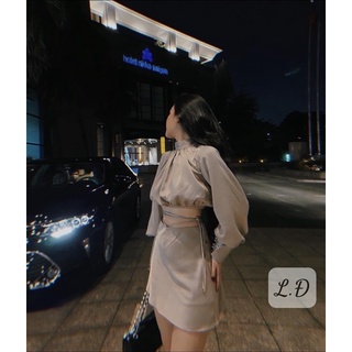 SET LỤA 2 MÓN ĐAN DÂY EO