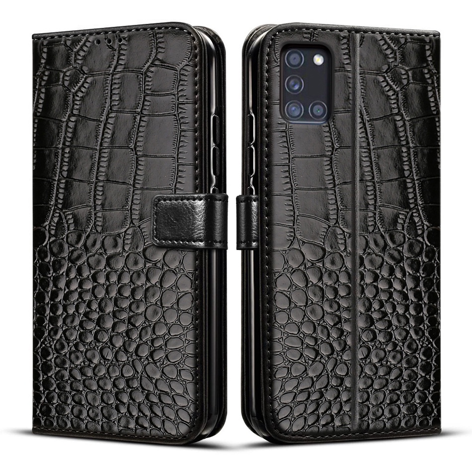 Ốp Lưng Điện Thoại Dạng Ví Da Lật Dành Cho Samsung Galaxy A31 Samsug A 31 Galaxy A31