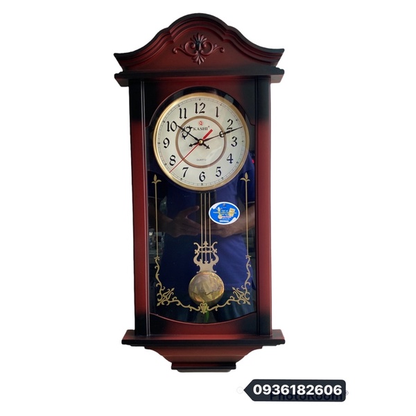 ĐỒNG HỒ QUẢ LẮC TREO TƯỜNG KASHI