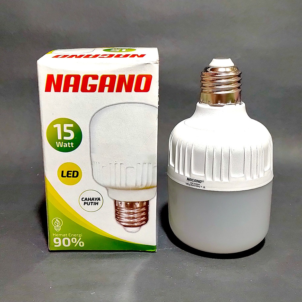 Đèn Led 15 Watt Nagano Hình Viên Con Nhộng Chống Trầy Xước