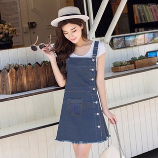 Yếm Jean Nữ Phối Túi