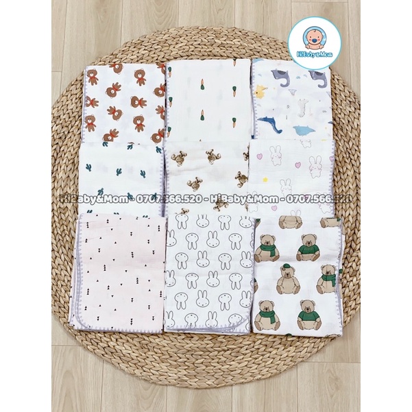 CHĂN XÔ VIỀN COTTON 4 LỚP