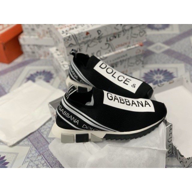 Giầy  d&g màu đen hàng siêu cấp