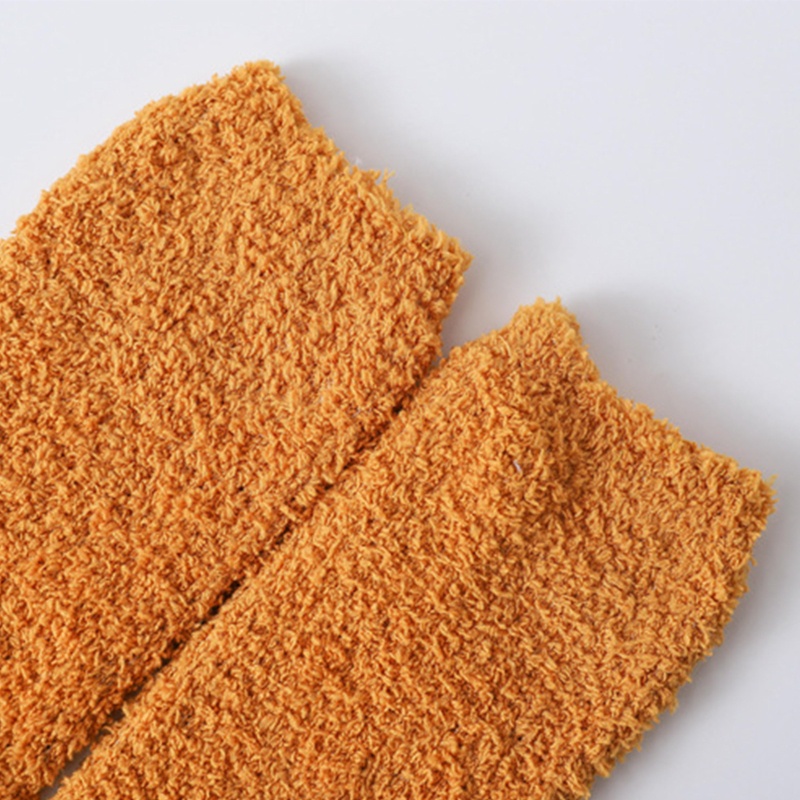 Vớ Bông Dày Mềm Mại Giữ Ấm Mùa Đông In Họa Tiết Chân Mèo Dễ Thương Cho Nữ