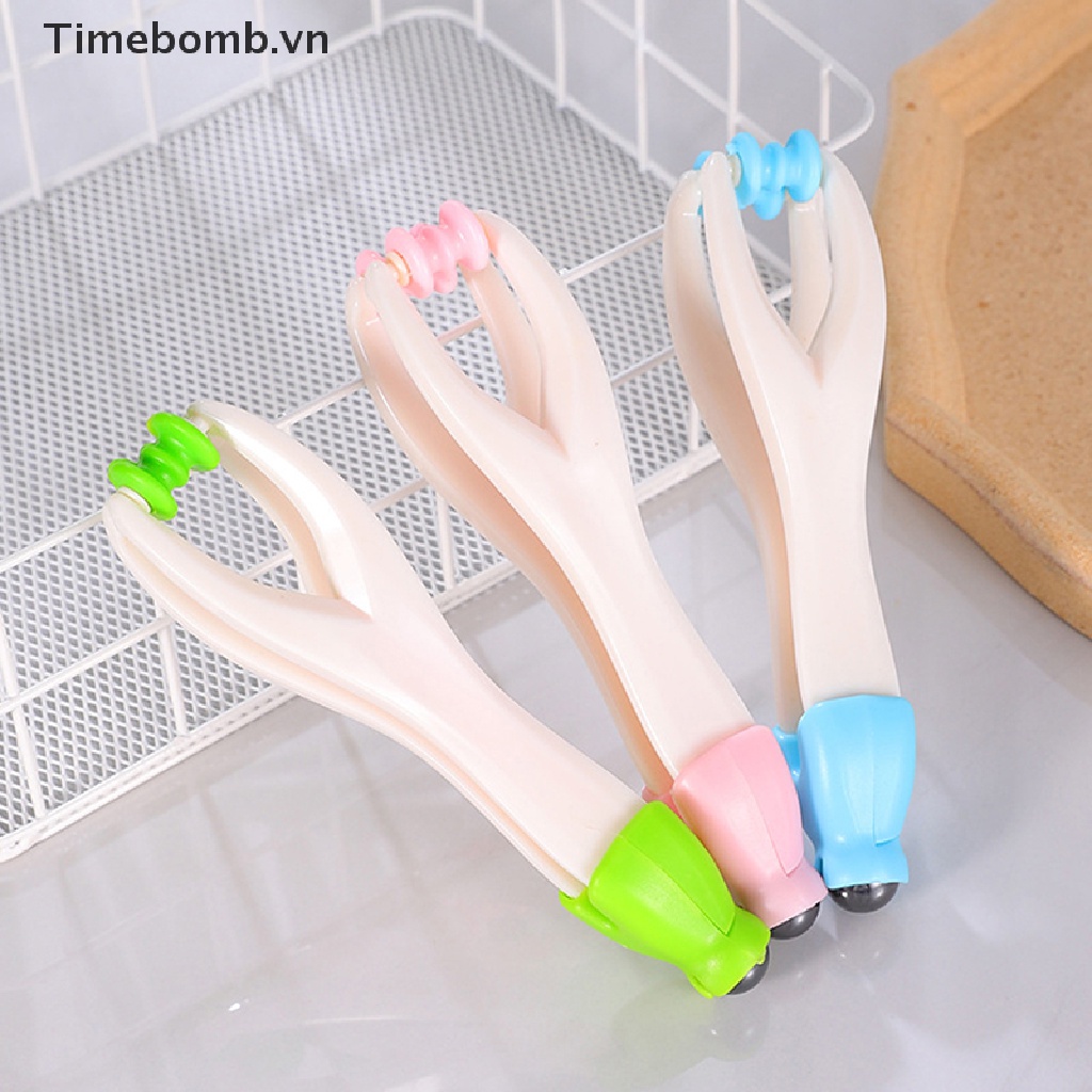 (Hàng Mới Về) Dụng Cụ Mát Xa Ngón Tay 2 Đầu Tiện Lợi