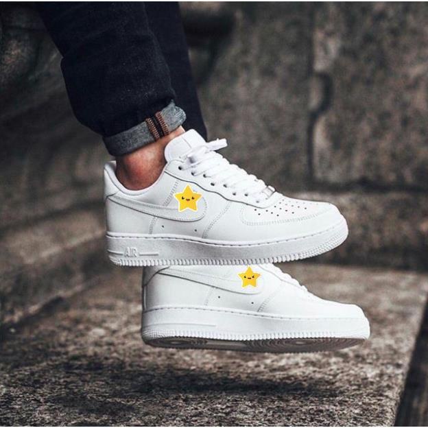 Giày thể thao air force 1 trắng, Giày sneaker AF1 trắng nam nữ siêu hot dễ phối đồ - Hàng sẵn tặng Full Box Bill