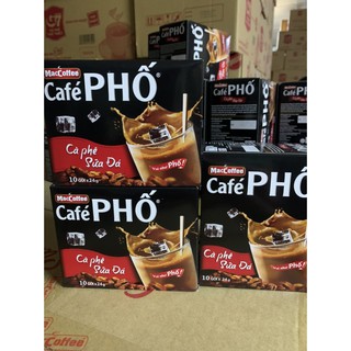 Cà phê SỮA ĐÁ PHỐ HỘP 10gói*24gr-DATE MỚI