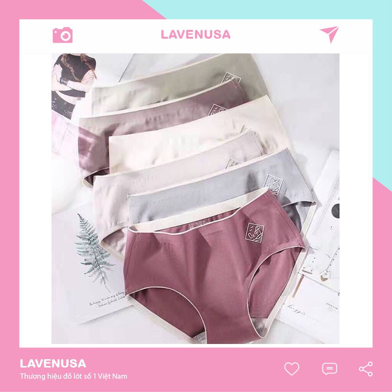 Quần lót nữ O2 Cotton Ép Không Đường May ( Được Chọn Màu ) QL62 | BigBuy360 - bigbuy360.vn