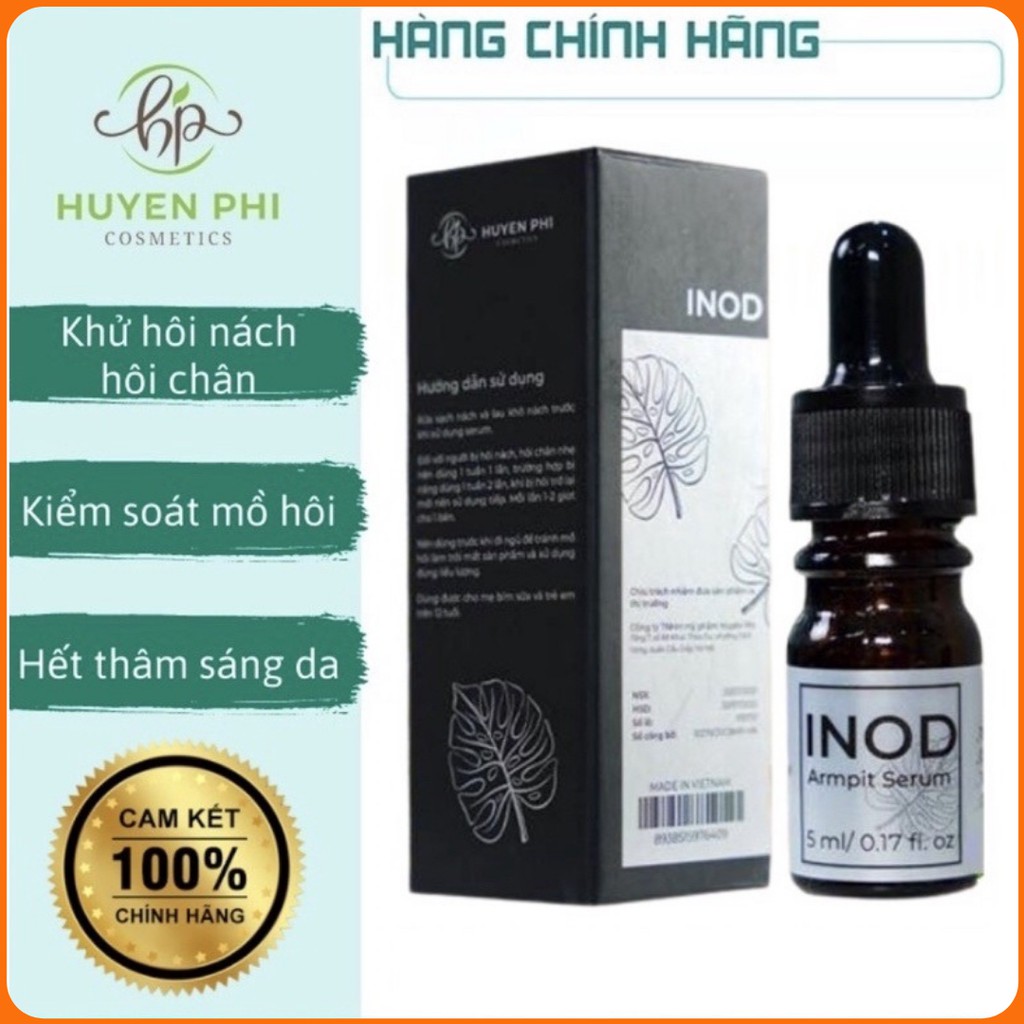 Serum hôi nách INOD Huyền Phi khử hôi nách hôi chân hết thâm sáng da