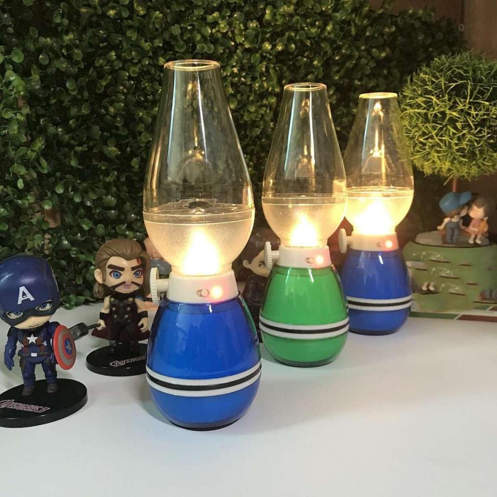 Đèn dầu điện tử cảm biến thổi tắt, đèn dầu điện tử led thổi tắt, đèn dầu led sạc thổi tắt