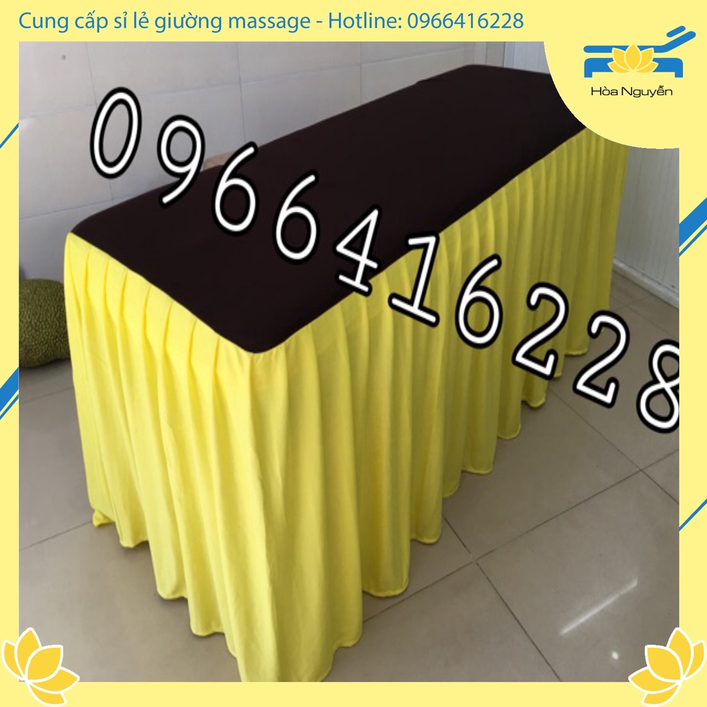 ❄ Ga Phủ Thun Giường Spa, Nối Mi, Phun Xăm Mix Màu