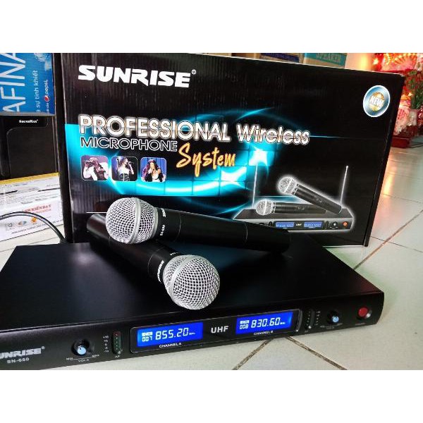 Bộ Micro không dây Sunrise SN-680